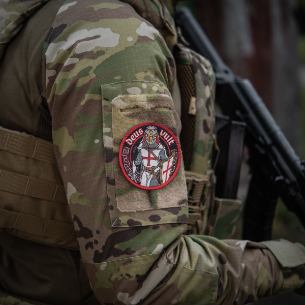 M-Tac нашивка Deus Vult (жаккард) - 51115000 M-Tac нашивка Deus Vult (жаккард) - 51115000