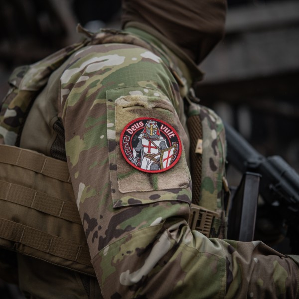 M-Tac нашивка Deus Vult (жаккард) - 51115000 M-Tac нашивка Deus Vult (жаккард) - 51115000