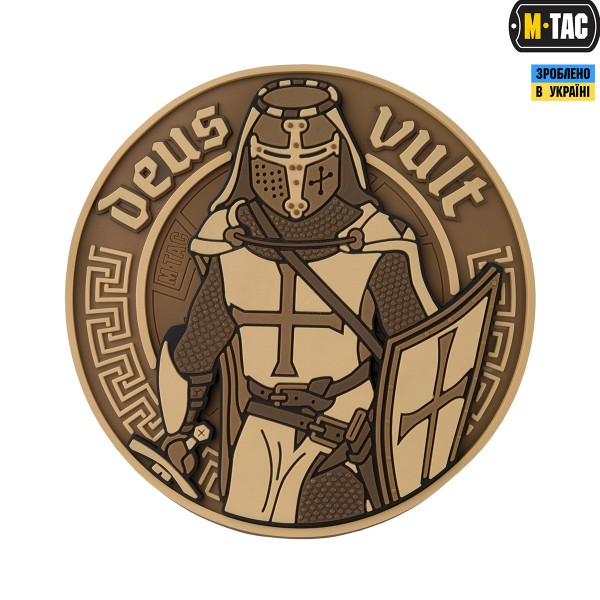 M-Tac нашивка Deus Vult 3D PVC - 51116000