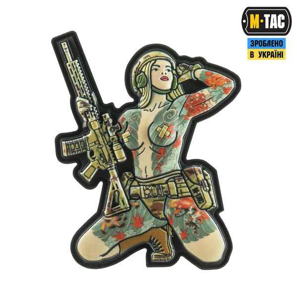 M-Tac нашивка Tactical girl Якудза PVC MC - 51116101