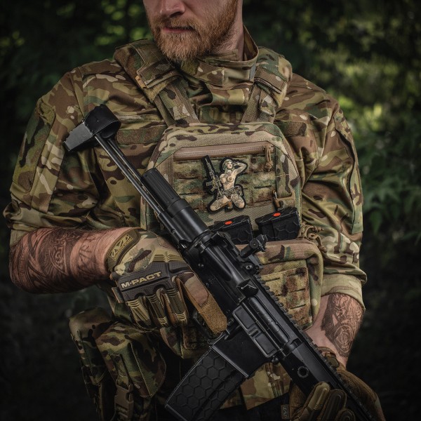 M-Tac нашивка Tactical girl №1 Skandinavik PVC MC - 51116102