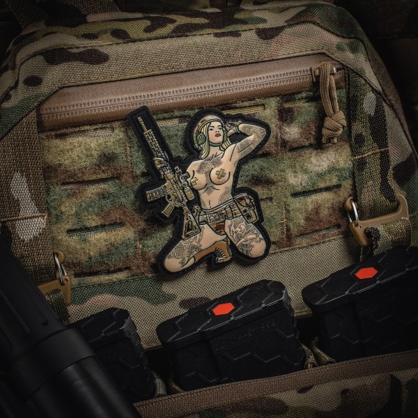 M-Tac нашивка Tactical girl №1 Skandinavik PVC MC - 51116102