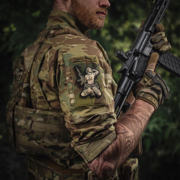 M-Tac нашивка Tactical girl №1 Skandinavik PVC MC - 51116102