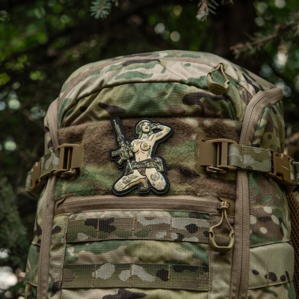 M-Tac нашивка Tactical girl tattoo Тризуб PVC MC - 51116105 M-Tac нашивка Tactical girl tattoo Тризуб PVC MC - 51116105