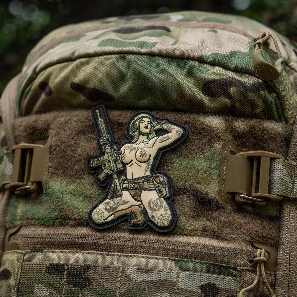 M-Tac нашивка Tactical girl tattoo Тризуб PVC MC - 51116105 M-Tac нашивка Tactical girl tattoo Тризуб PVC MC - 51116105