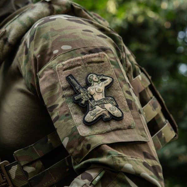 M-Tac нашивка Tactical girl tattoo Тризуб PVC MC - 51116105 M-Tac нашивка Tactical girl tattoo Тризуб PVC MC - 51116105