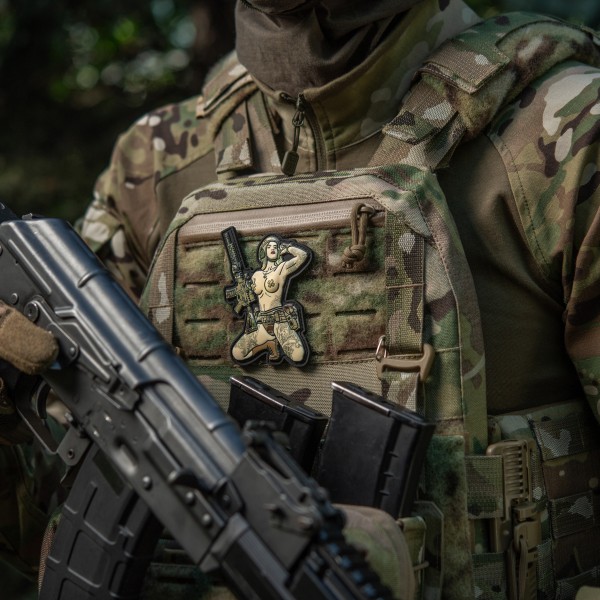 M-Tac нашивка Tactical girl Skandinavik with Mjöllnir PVC MC - 51116107