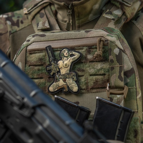 M-Tac нашивка Tactical girl Skandinavik with Mjöllnir PVC MC - 51116107