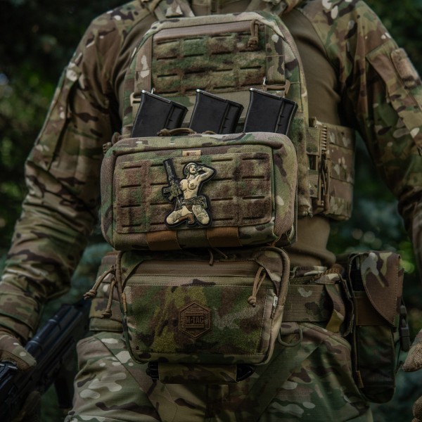 M-Tac нашивка Tactical girl Skandinavik with Mjöllnir PVC MC - 51116107