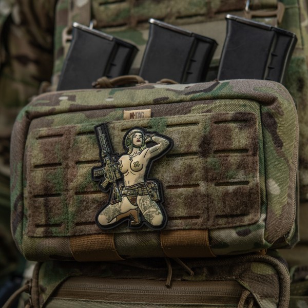 M-Tac нашивка Tactical girl Skandinavik with Mjöllnir PVC MC - 51116107