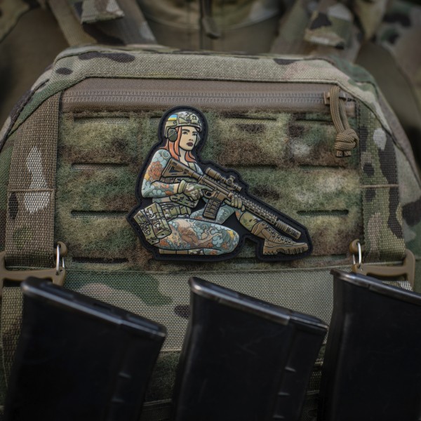 M-Tac нашивка Tactical girl №2 Якудза redhed PVC MC - 51116201 M-Tac нашивка Tactical girl №2 Якудза redhed PVC MC - 51116201