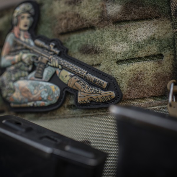 M-Tac нашивка Tactical girl №2 Якудза redhed PVC MC - 51116201 M-Tac нашивка Tactical girl №2 Якудза redhed PVC MC - 51116201