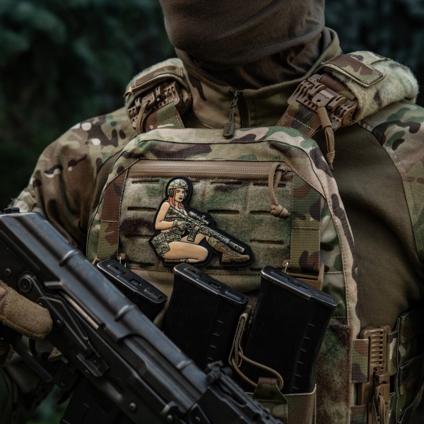 M-Tac нашивка Tactical girl №2 PVC MC - 51116203 M-Tac нашивка Tactical girl №2 PVC MC - 51116203