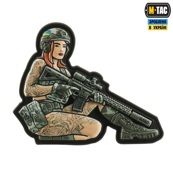 M-Tac нашивка Tactical girl №2 Skandinavik PVC MM14 - 51116213