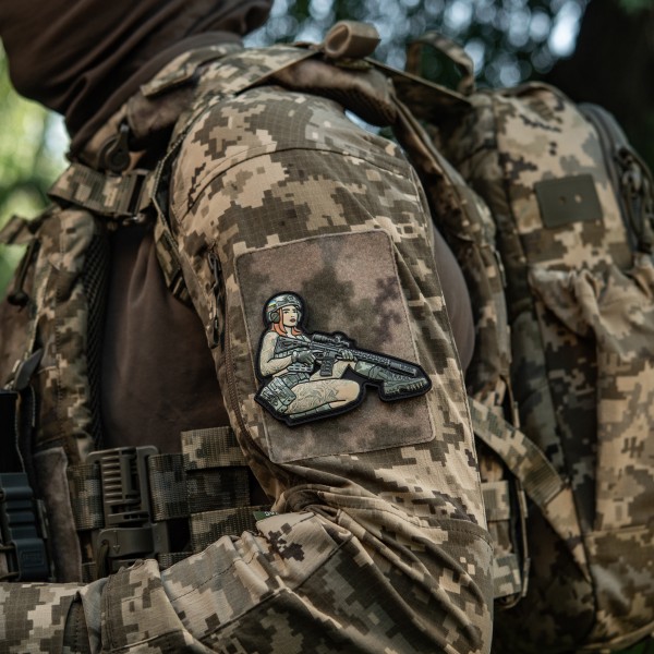 M-Tac нашивка Tactical girl №2 Skandinavik PVC MM14 - 51116213
