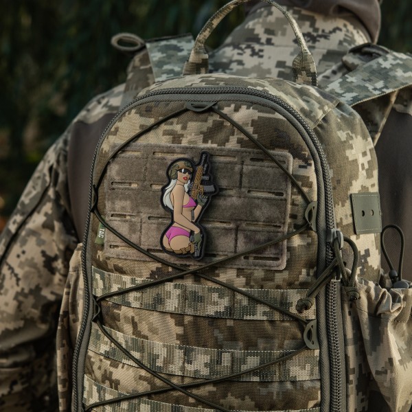 M-Tac нашивка Sexy Girl PVC рожева - 51116228