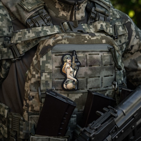 M-Tac нашивка Tactical girl №4 PVC MM14 - 51116237 M-Tac нашивка Tactical girl №4 PVC MM14 - 51116237