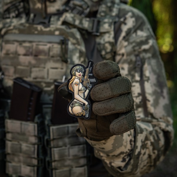 M-Tac нашивка Tactical girl №4 PVC MM14 - 51116237 M-Tac нашивка Tactical girl №4 PVC MM14 - 51116237