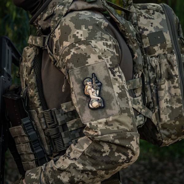 M-Tac нашивка Tactical girl №4 PVC MM14 - 51116237 M-Tac нашивка Tactical girl №4 PVC MM14 - 51116237