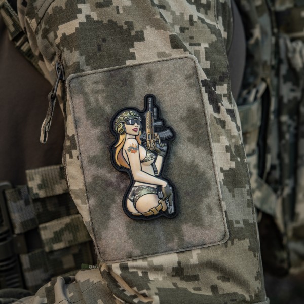 M-Tac нашивка Tactical girl №4 PVC MM14 - 51116237 M-Tac нашивка Tactical girl №4 PVC MM14 - 51116237