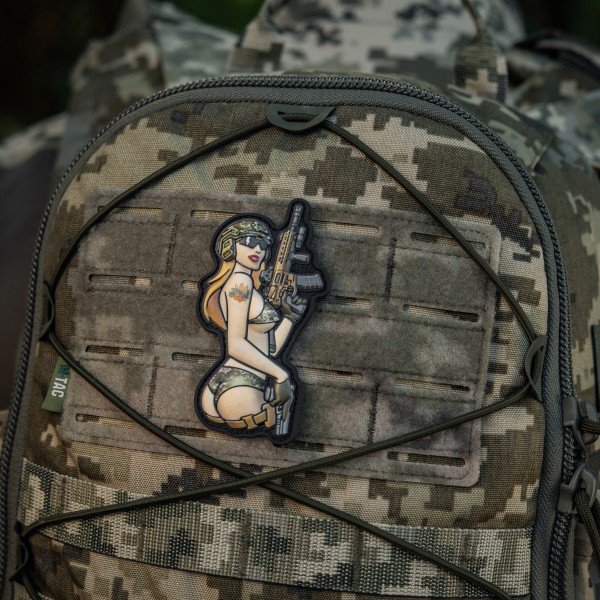 M-Tac нашивка Tactical girl №4 PVC MM14 - 51116237 M-Tac нашивка Tactical girl №4 PVC MM14 - 51116237