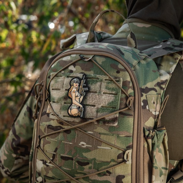 M-Tac нашивка Tactical girl №4 PVC MC - 51116238 M-Tac нашивка Tactical girl №4 PVC MC - 51116238