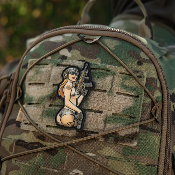 M-Tac нашивка Tactical girl №4 PVC MC - 51116238 M-Tac нашивка Tactical girl №4 PVC MC - 51116238