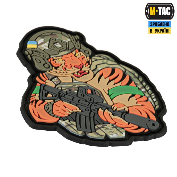 M-Tac нашивка Тигр Зелений скотч PVC MC - 51116303