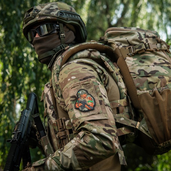 M-Tac нашивка Тигр Зелений скотч PVC MC - 51116303