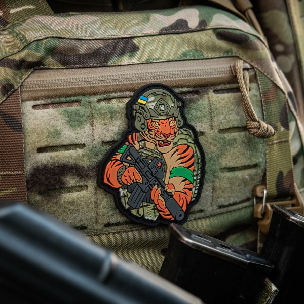 M-Tac нашивка Тигр Зелений скотч PVC MC - 51116303