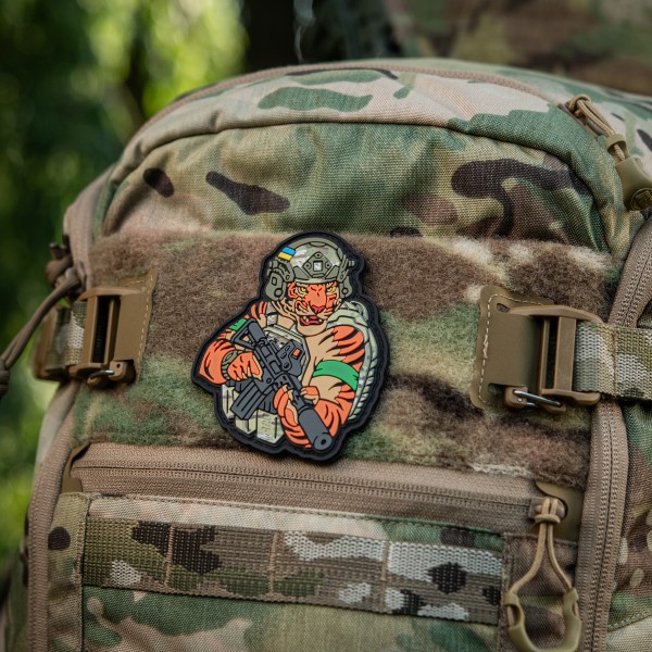M-Tac нашивка Тигр Зелений скотч PVC MC - 51116303
