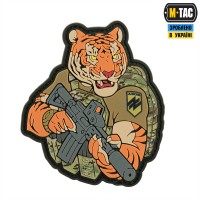 M-Tac нашивка Тигр Азов PVC