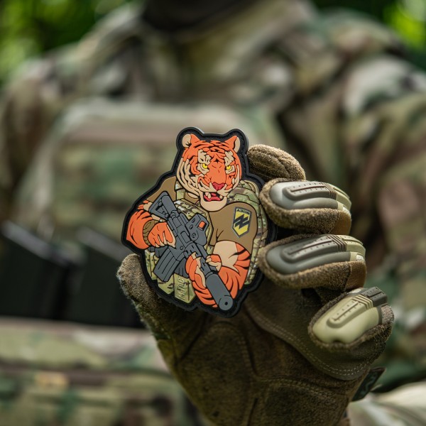 M-Tac нашивка Тигр Азов PVC - 51116322 M-Tac нашивка Тигр Азов PVC - 51116322