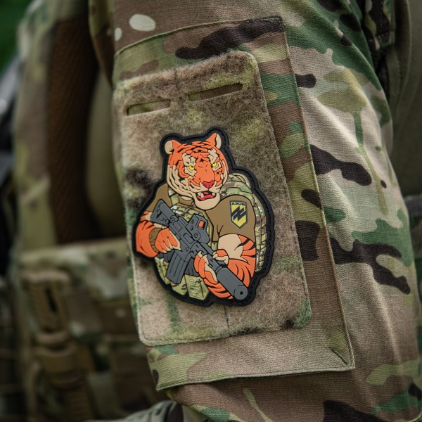 M-Tac нашивка Тигр Азов PVC - 51116322 M-Tac нашивка Тигр Азов PVC - 51116322