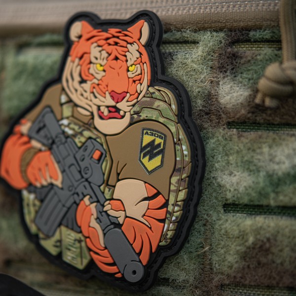 M-Tac нашивка Тигр Азов PVC - 51116322 M-Tac нашивка Тигр Азов PVC - 51116322