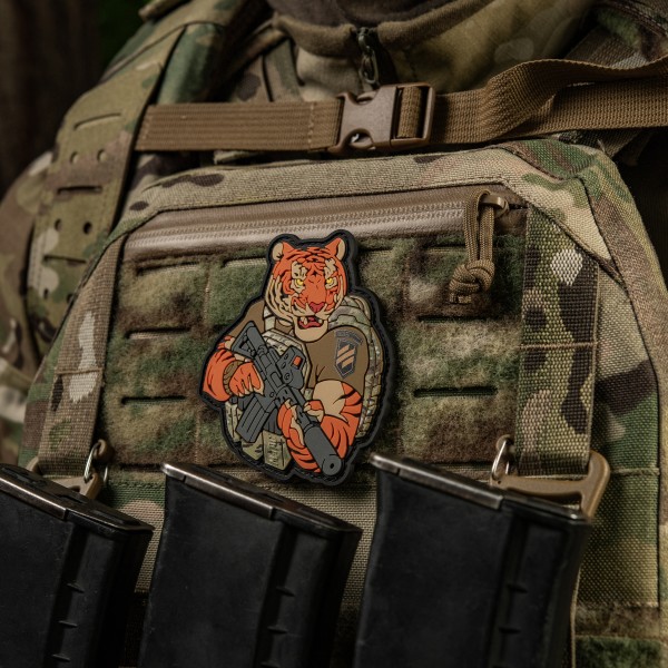 M-Tac нашивка Тигр 3-тя окрема штурмова бригада PVC - 51116323