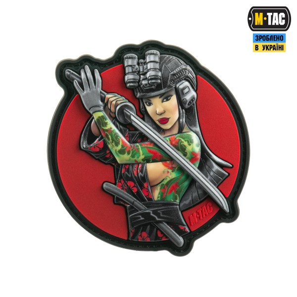 M-Tac нашивка Tactical girl №3 Водограй Green PVC - 51116401