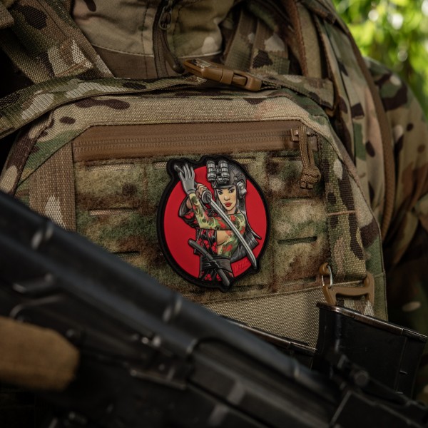 M-Tac нашивка Tactical girl №3 Водограй Green PVC - 51116401 M-Tac нашивка Tactical girl №3 Водограй Green PVC - 51116401