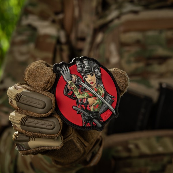 M-Tac нашивка Tactical girl №3 Водограй Green PVC - 51116401 M-Tac нашивка Tactical girl №3 Водограй Green PVC - 51116401