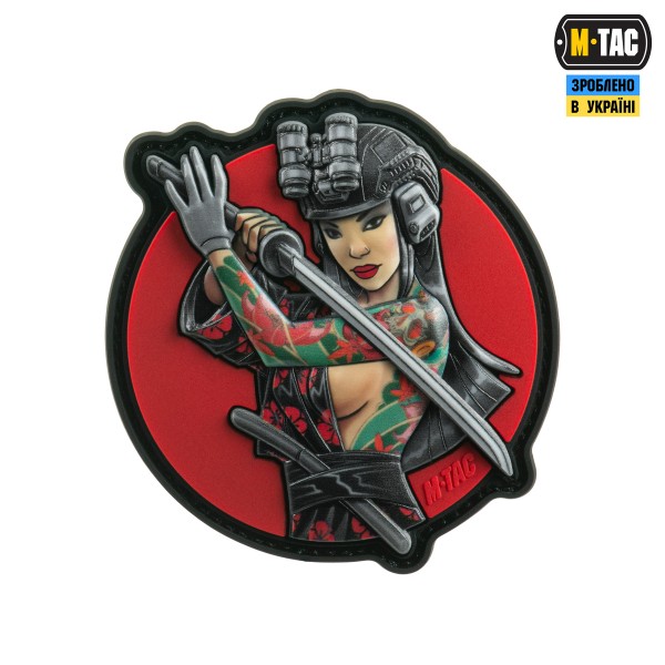 M-Tac нашивка Tactical girl №3 Череп на плечі PVC - 51116402