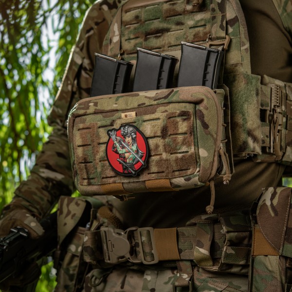 M-Tac нашивка Tactical girl №3 Водограй Бірюза PVC - 51116405 M-Tac нашивка Tactical girl №3 Водограй Бірюза PVC - 51116405