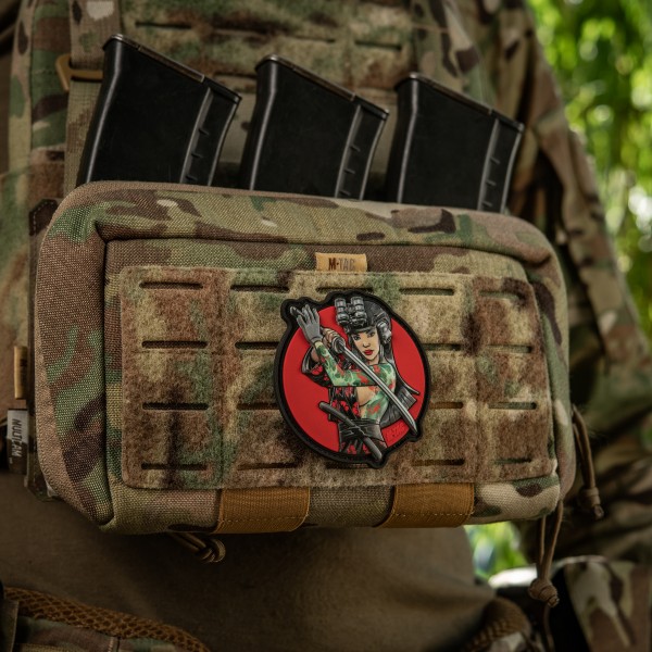 M-Tac нашивка Tactical girl №3 Водограй Бірюза PVC - 51116405 M-Tac нашивка Tactical girl №3 Водограй Бірюза PVC - 51116405