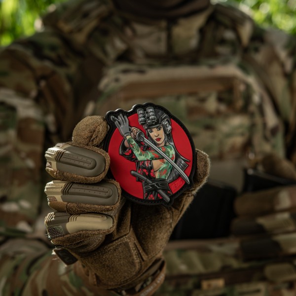 M-Tac нашивка Tactical girl №3 Водограй Бірюза PVC - 51116405 M-Tac нашивка Tactical girl №3 Водограй Бірюза PVC - 51116405