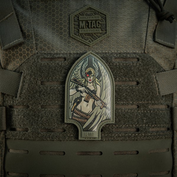 M-Tac нашивка Піка Валькірія PVC друк Olive - 51116501