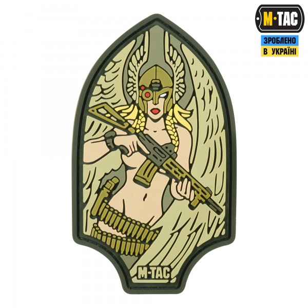 M-Tac нашивка Піка Валькірія PVC olive - 51116601
