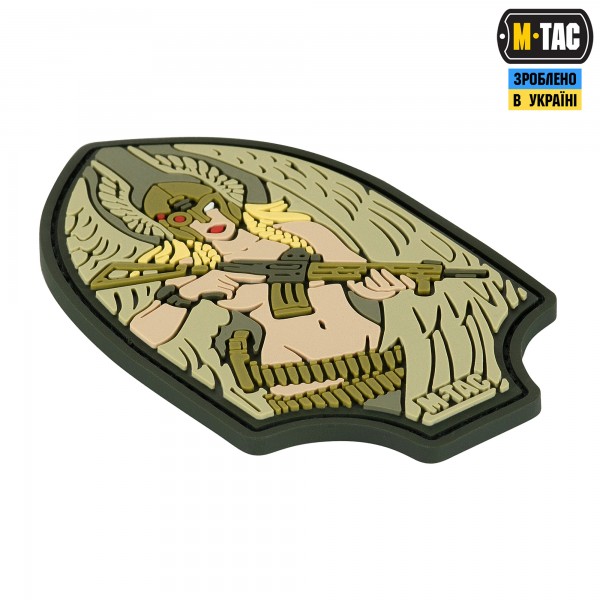 M-Tac нашивка Піка Валькірія PVC olive - 51116601