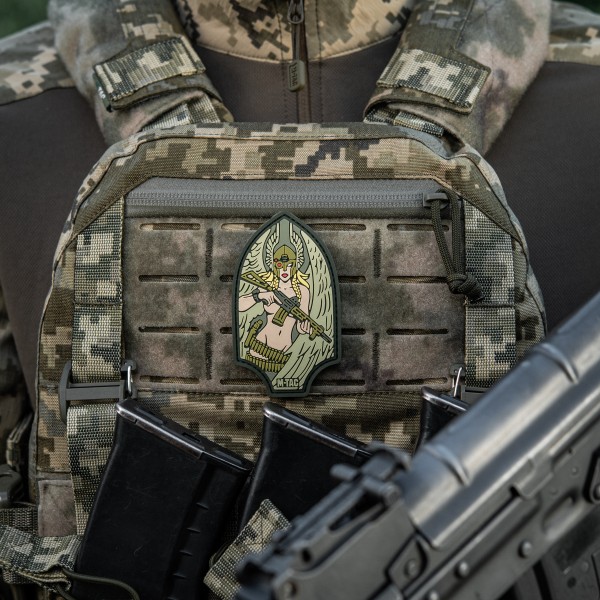 M-Tac нашивка Піка Валькірія PVC olive - 51116601