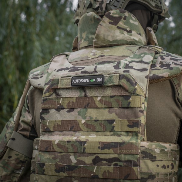 M-Tac нашивка Autosave PVC Black - 51116702 M-Tac нашивка Autosave PVC Black - 51116702