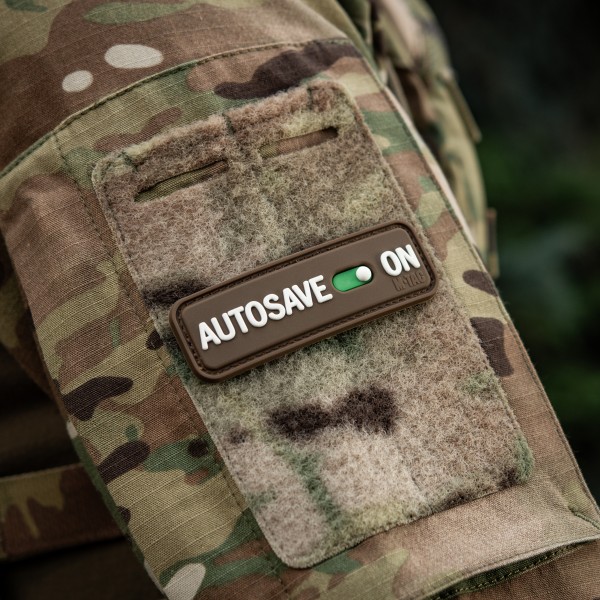 M-Tac нашивка Autosave PVC Coyote - 51116705