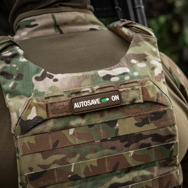 M-Tac нашивка Autosave PVC Coyote - 51116705